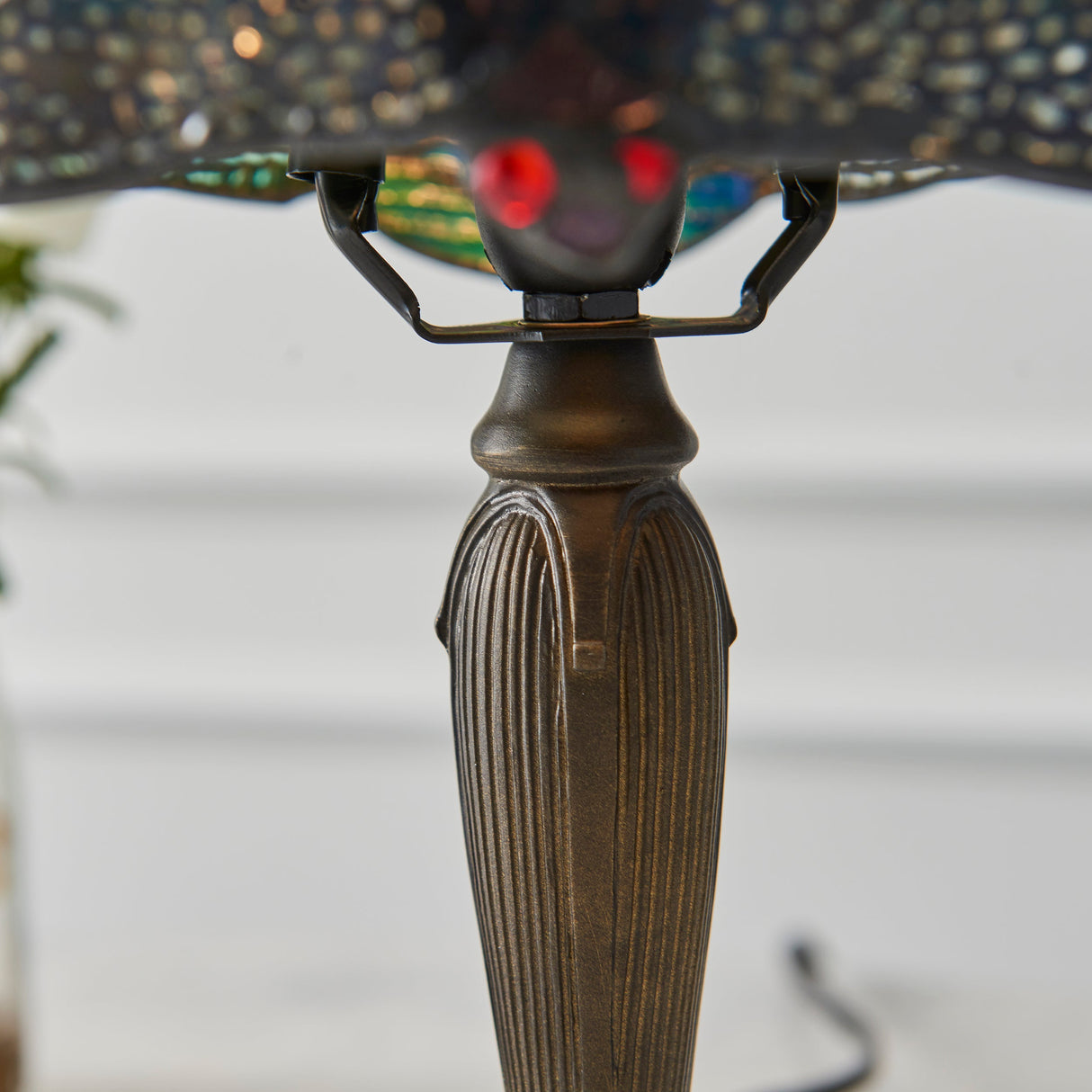 Tiffany Dragonfly Blue Mini Table Lamp – from Amos Lighting + Home