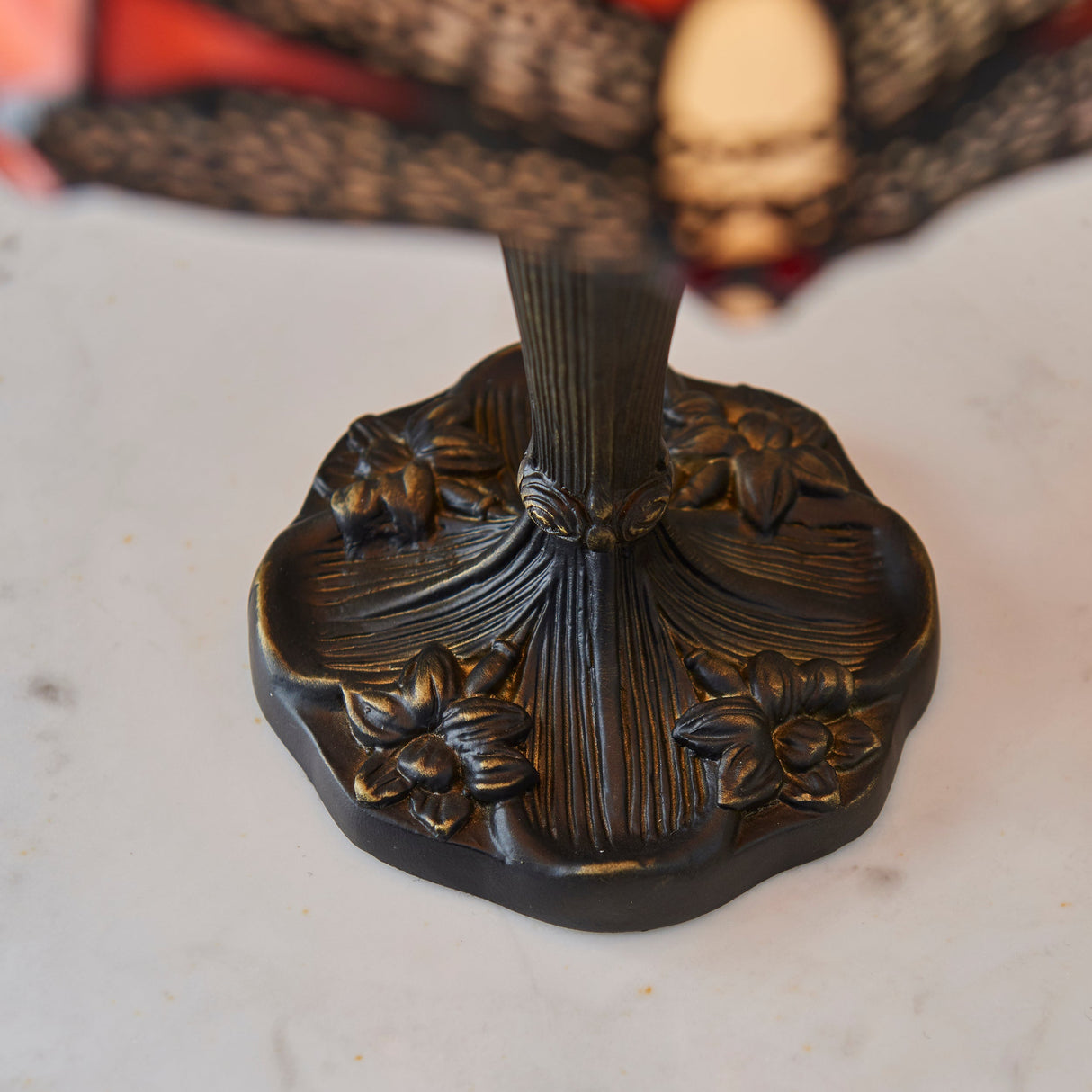 Tiffany Dragonfly Flame Mini Table Lamp – from Amos Lighting + Home