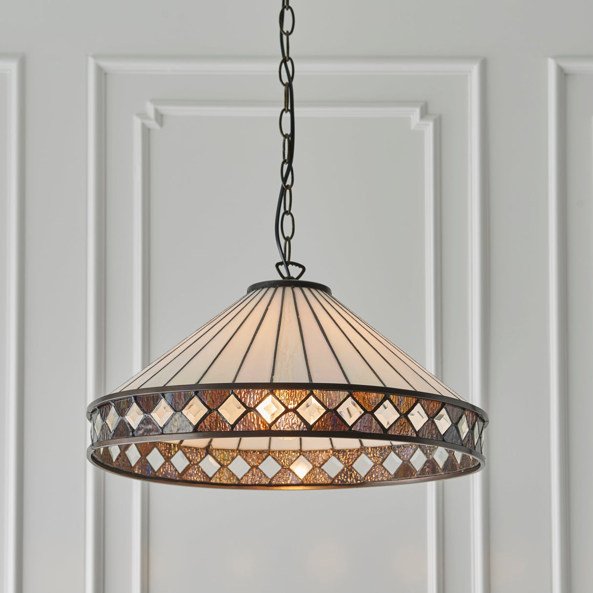 Tiffany Fargo Large Pendant – from Amos Lighting + Home