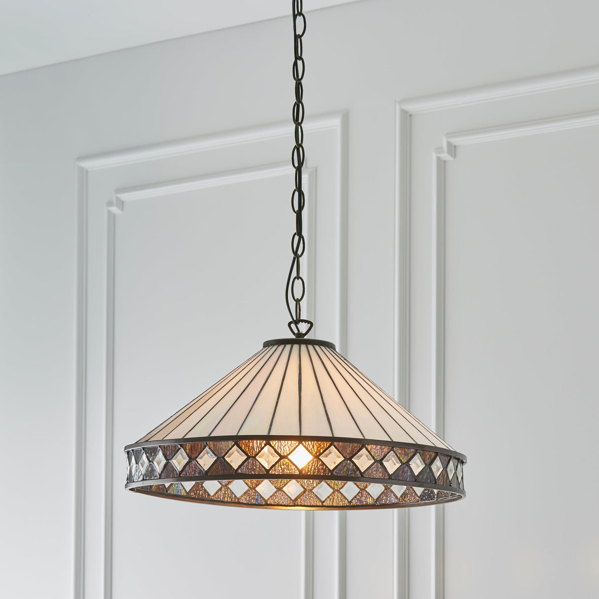 Tiffany Fargo Large Pendant – from Amos Lighting + Home