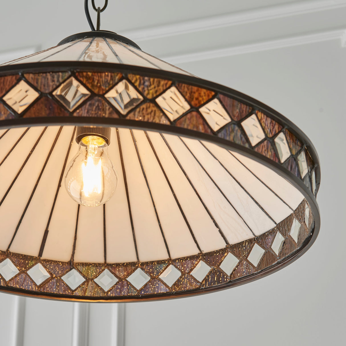 Tiffany Fargo Large Pendant – from Amos Lighting + Home