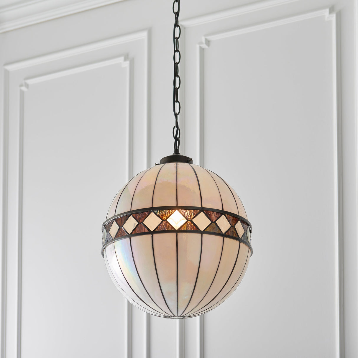 Tiffany Fargo Medium Globe Pendant – from Amos Lighting + Home