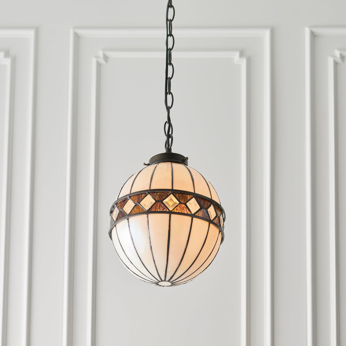Tiffany Fargo Small Globe Pendant – from Amos Lighting + Home