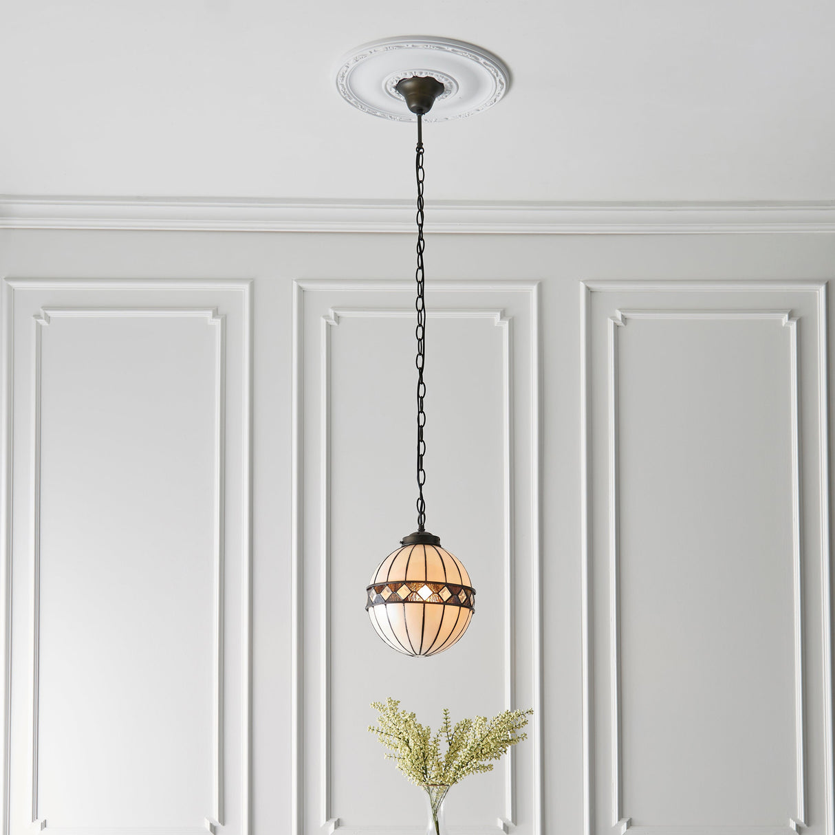 Tiffany Fargo Small Globe Pendant – from Amos Lighting + Home