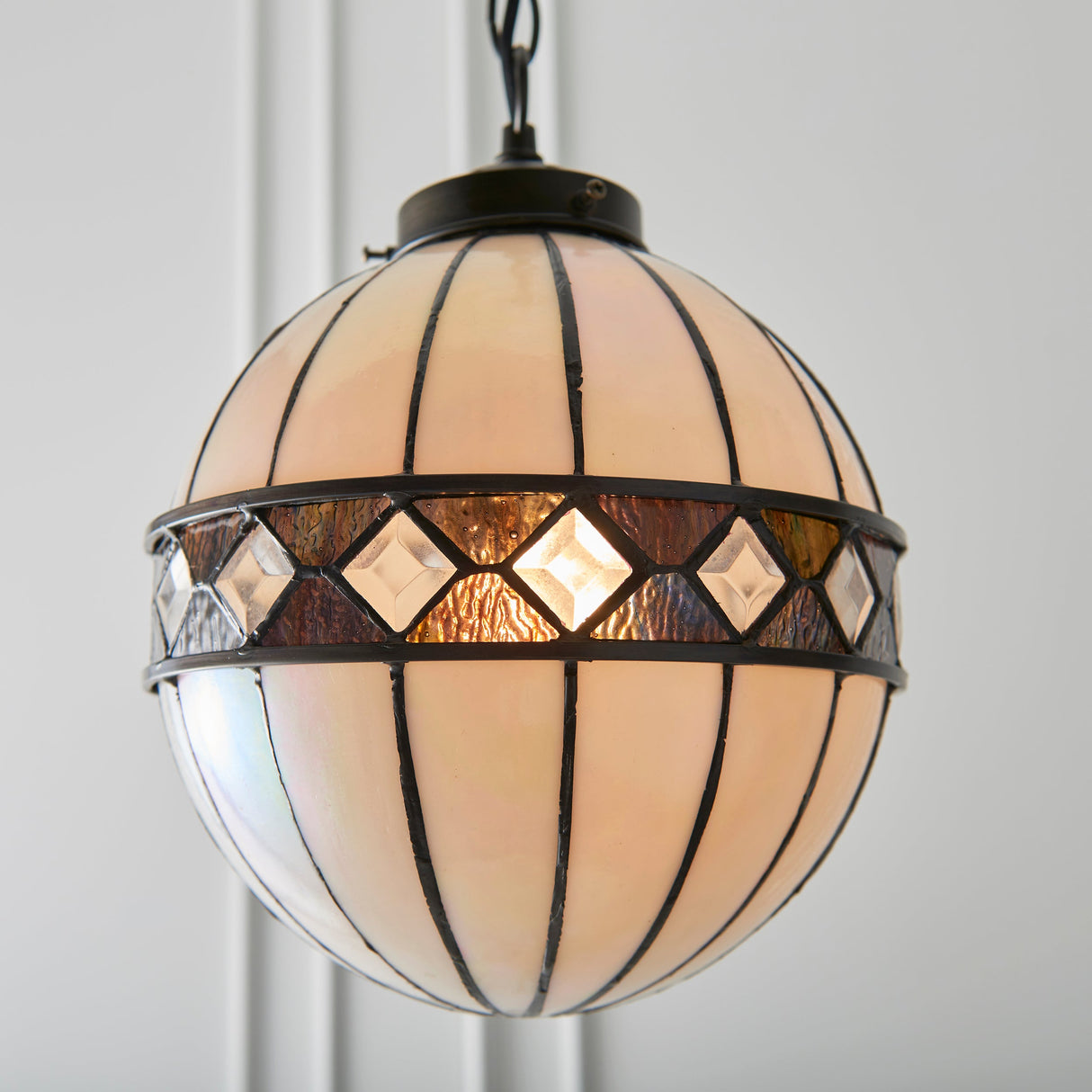 Tiffany Fargo Small Globe Pendant – from Amos Lighting + Home