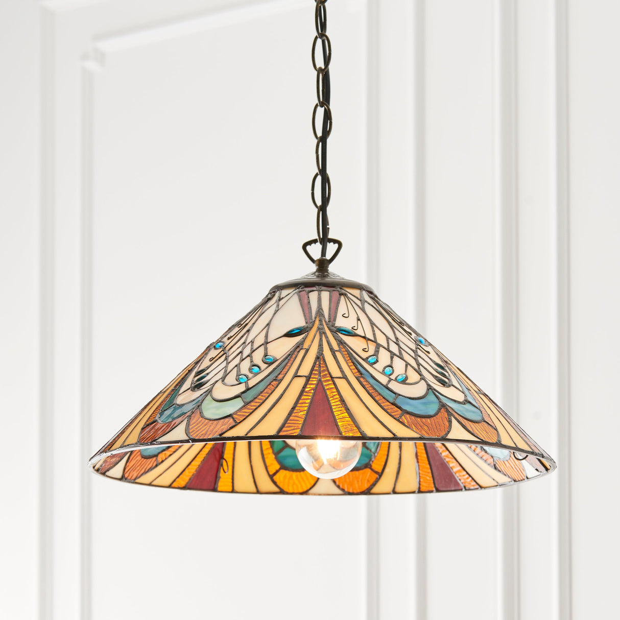 Tiffany Hector Medium Pendant – from Amos Lighting + Home