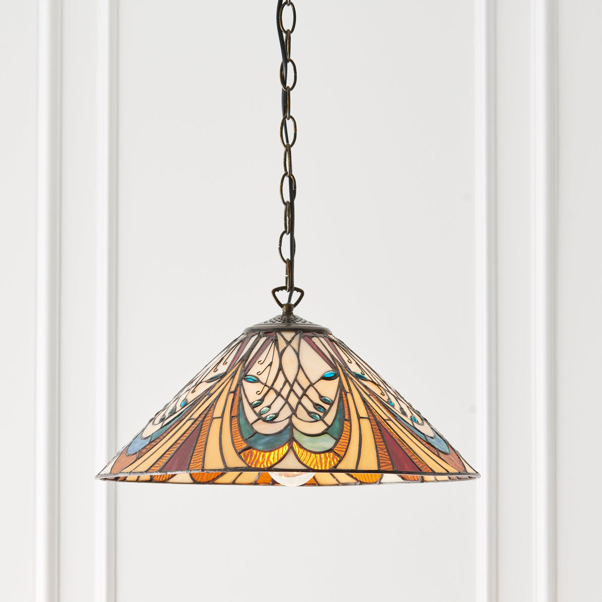 Tiffany Hector Medium Pendant – from Amos Lighting + Home