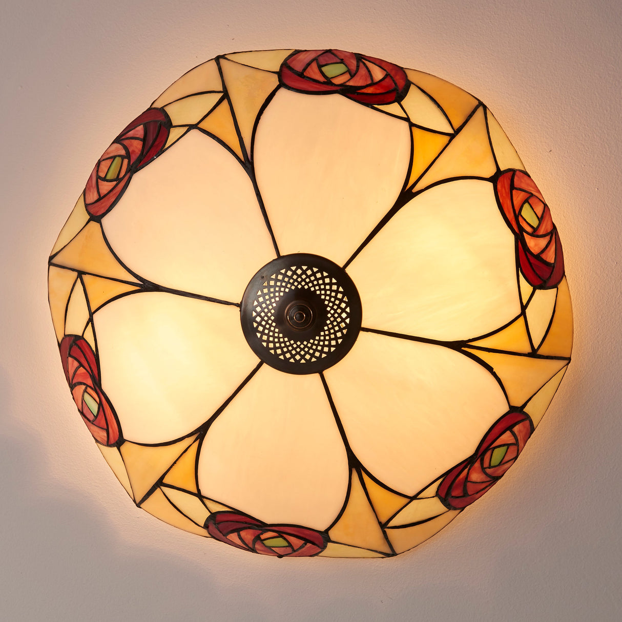 Tiffany Ingram Flush Ceiling Light – from Amos Lighting + Home