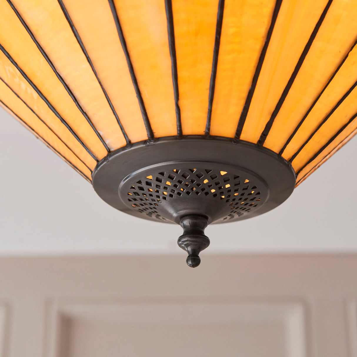 Tiffany Jamelia Flush Ceiling Light – from Amos Lighting + Home