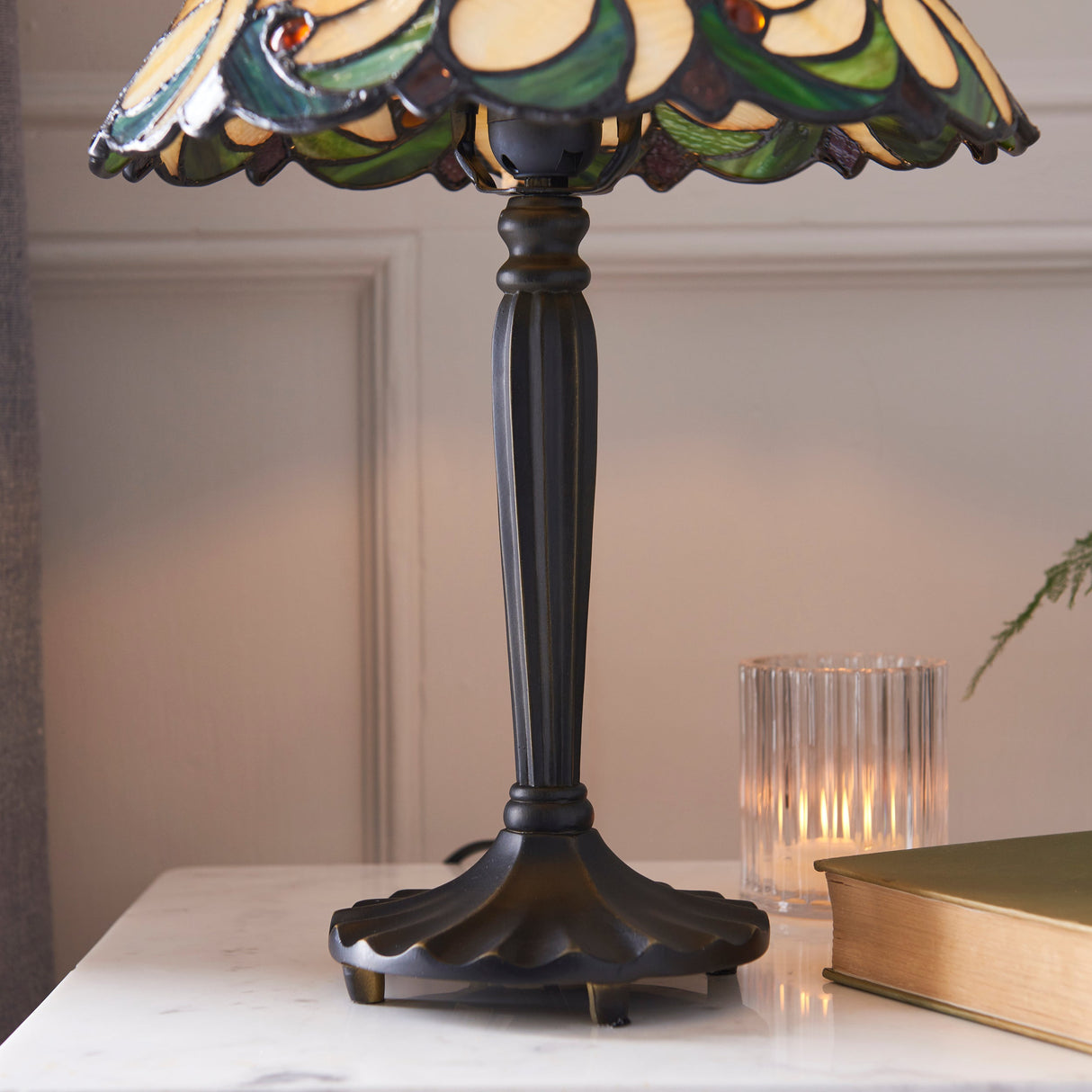 Tiffany Jamelia Small Table Lamp – from Amos Lighting + Home