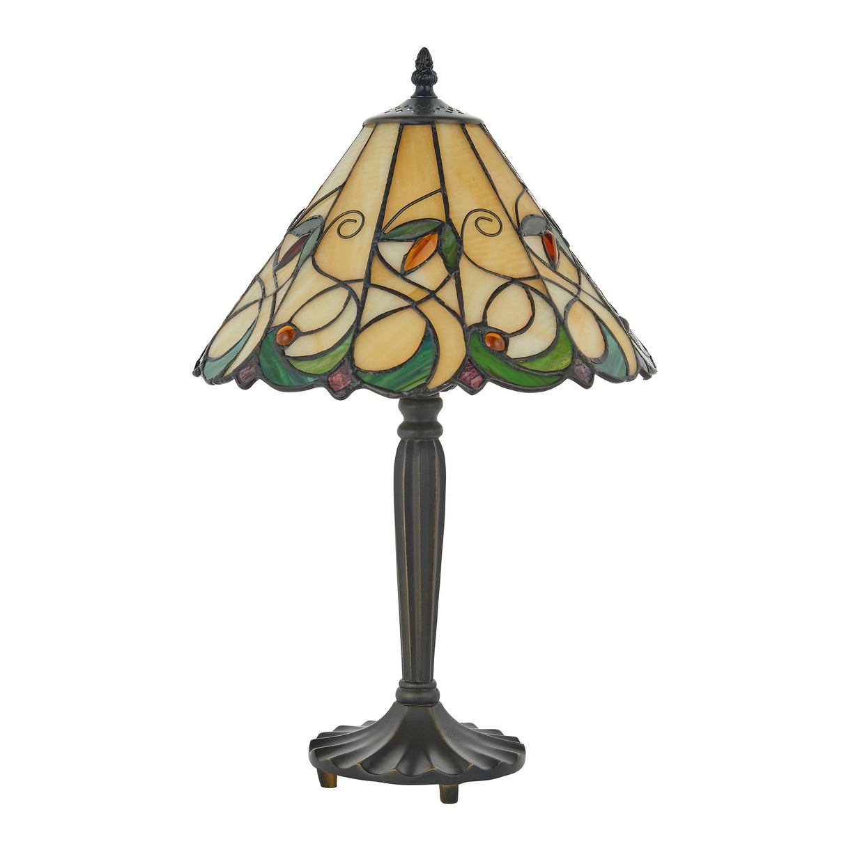 Tiffany Jamelia Small Table Lamp – from Amos Lighting + Home