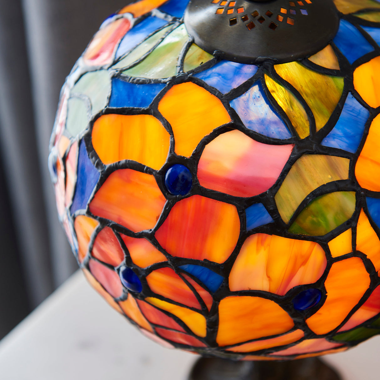 Tiffany Josette Small Table Lamp – from Amos Lighting + Home