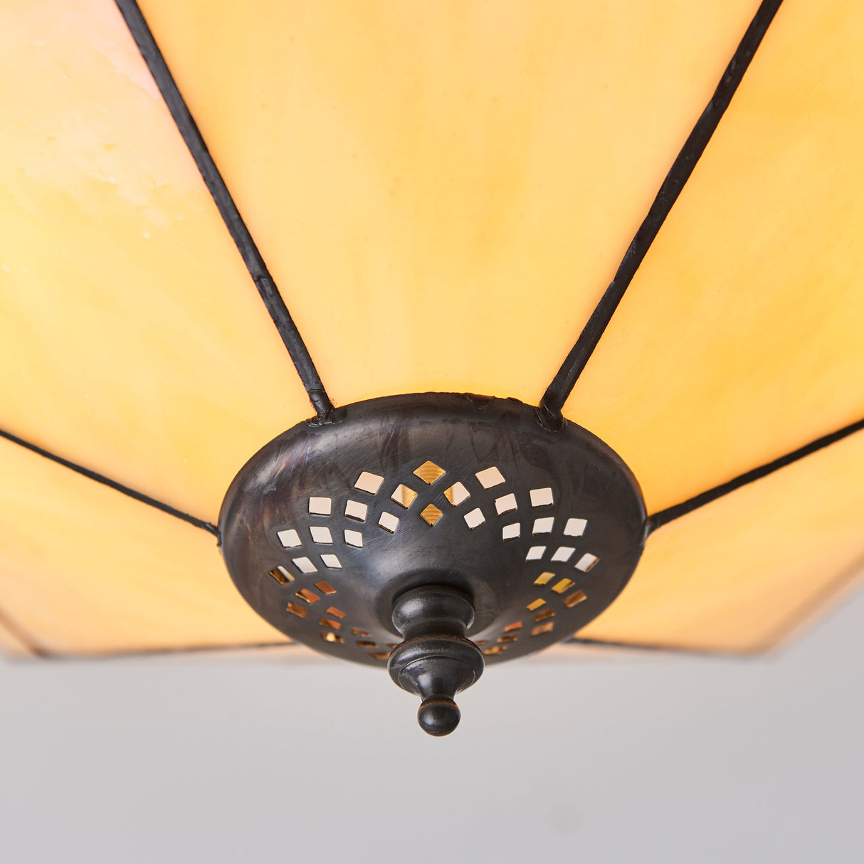 Tiffany Nevada Flush Ceiling Light – from Amos Lighting + Home