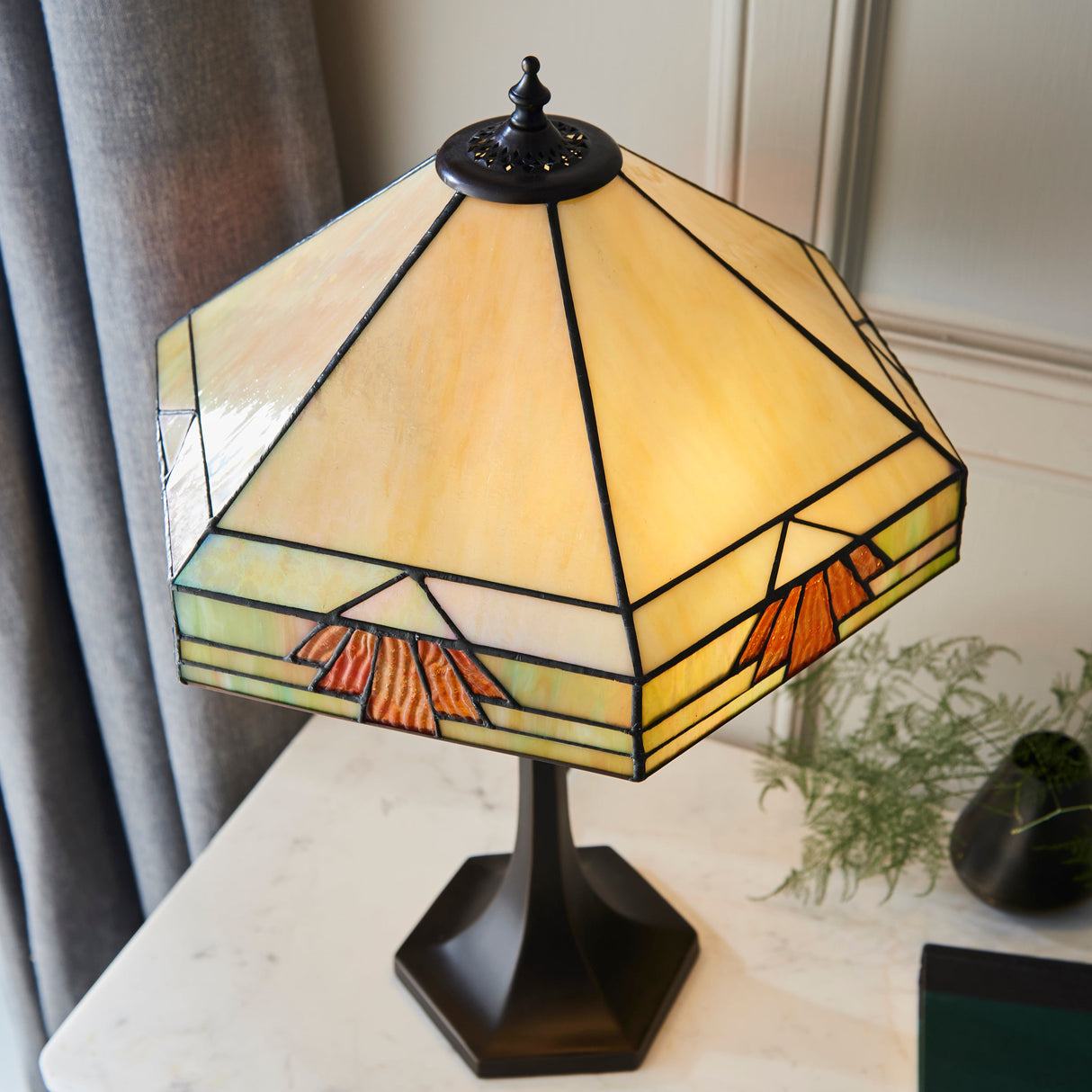 Tiffany Nevada Table Lamp – from Amos Lighting + Home