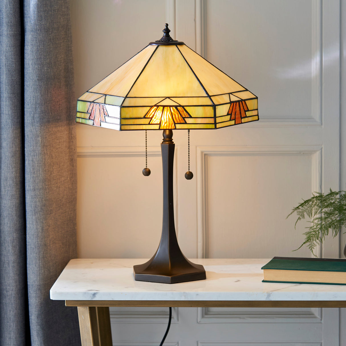 Tiffany Nevada Table Lamp – from Amos Lighting + Home