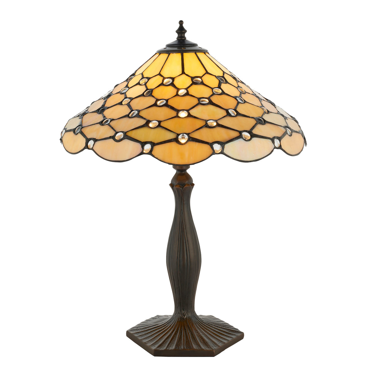 Tiffany Pearl Table Lamp – from Amos Lighting + Home