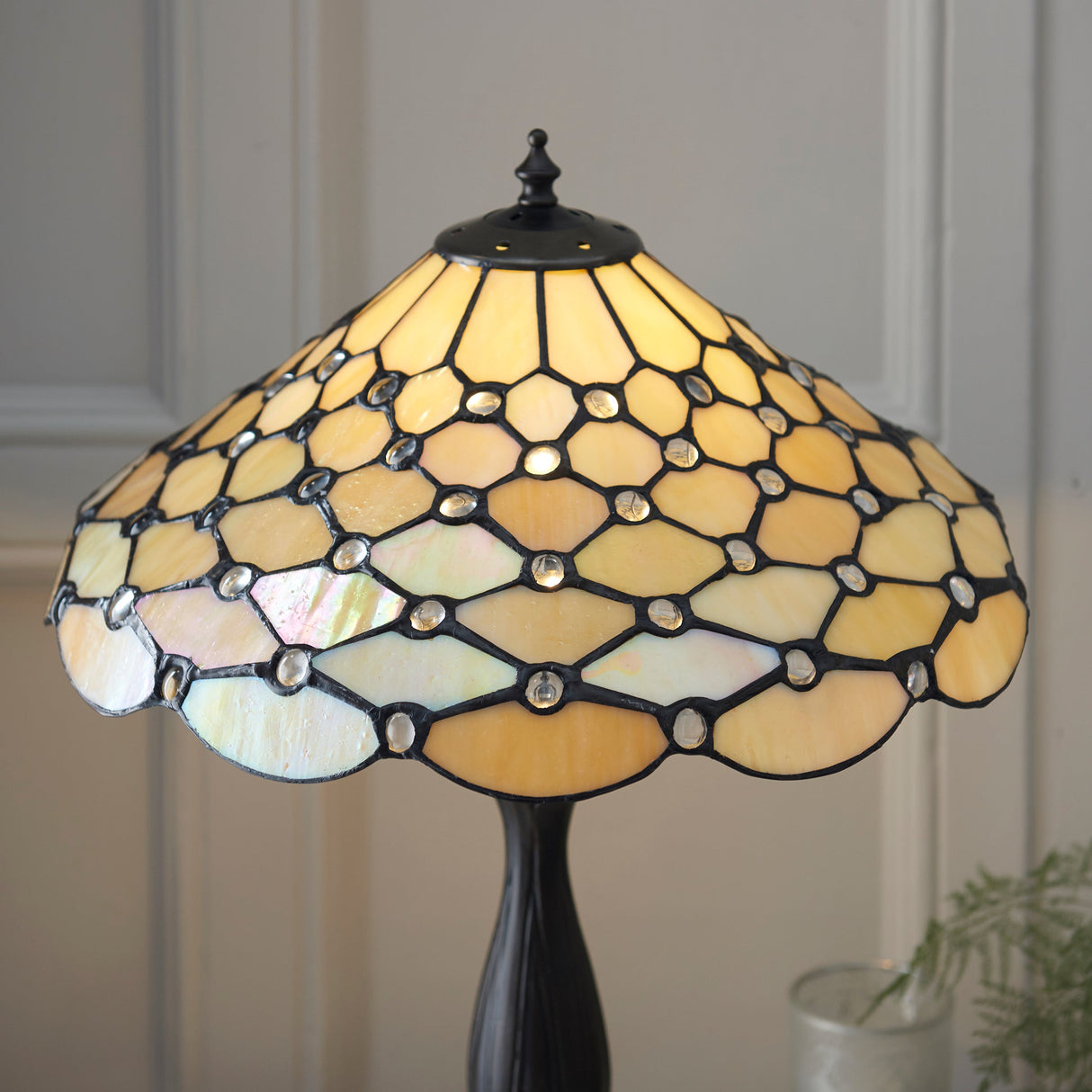 Tiffany Pearl Table Lamp – from Amos Lighting + Home