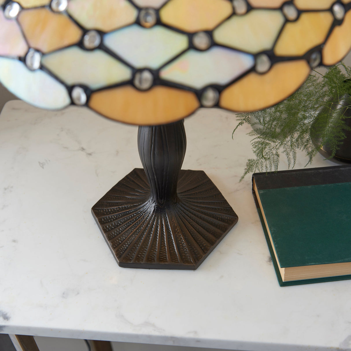 Tiffany Pearl Table Lamp – from Amos Lighting + Home