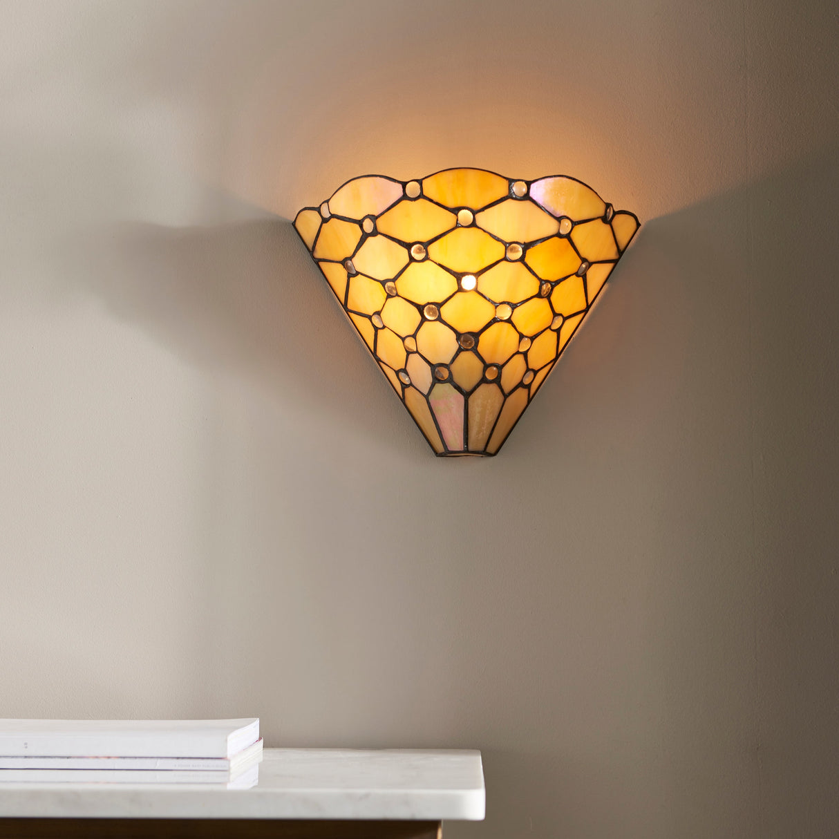 Tiffany Pearl Wall Light – from Amos Lighting + Home