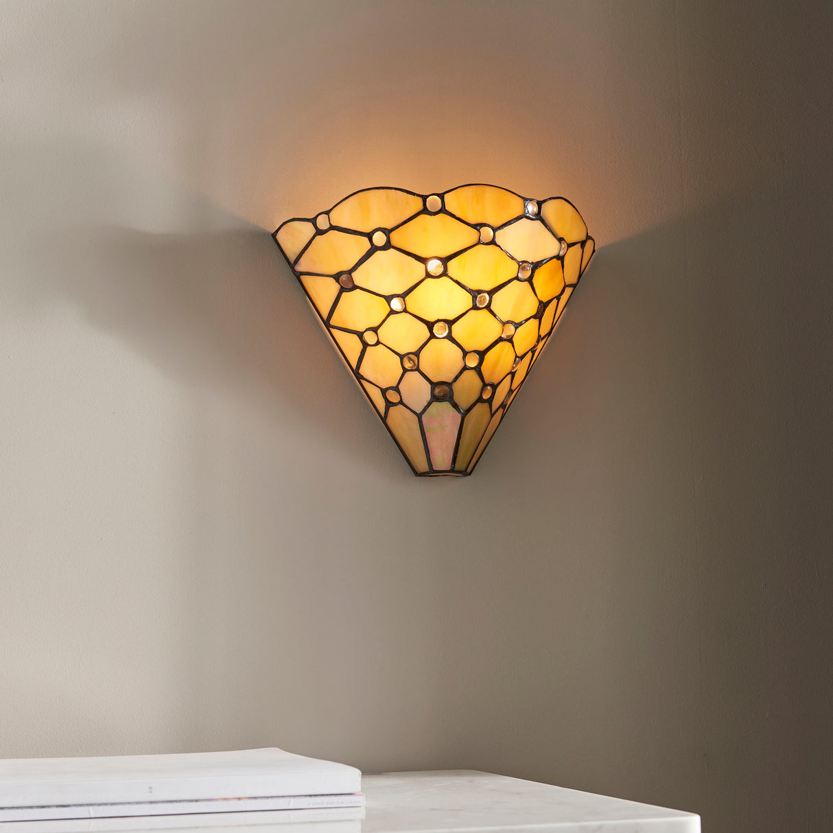 Tiffany Pearl Wall Light – from Amos Lighting + Home