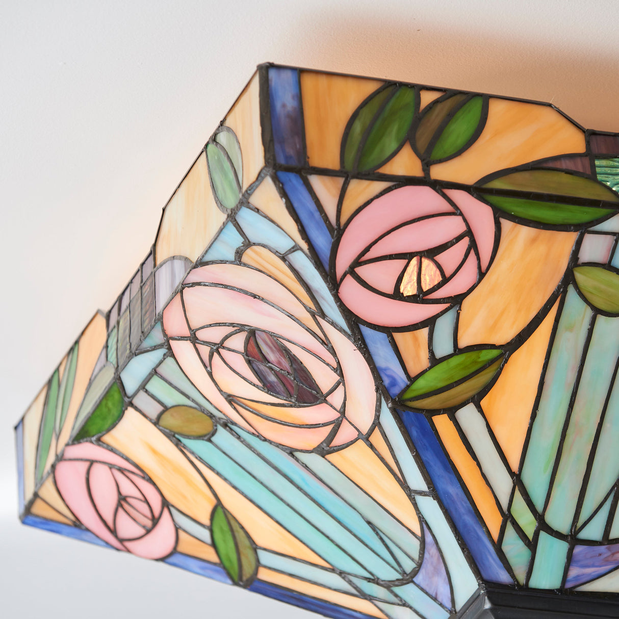 Tiffany Willow Flush Ceiling Light – from Amos Lighting + Home