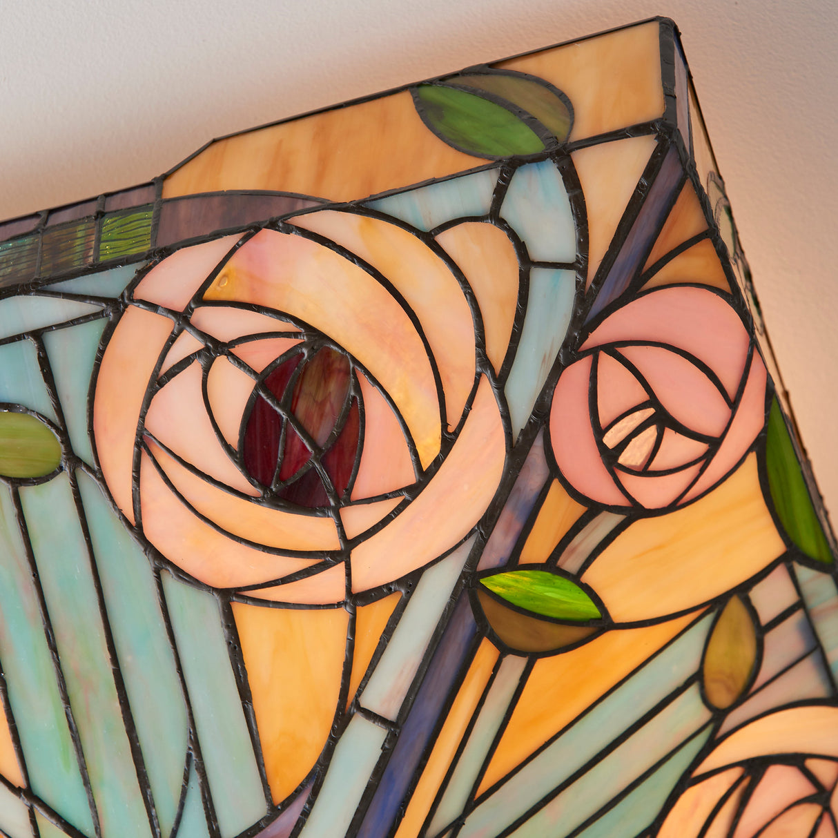 Tiffany Willow Flush Ceiling Light – from Amos Lighting + Home