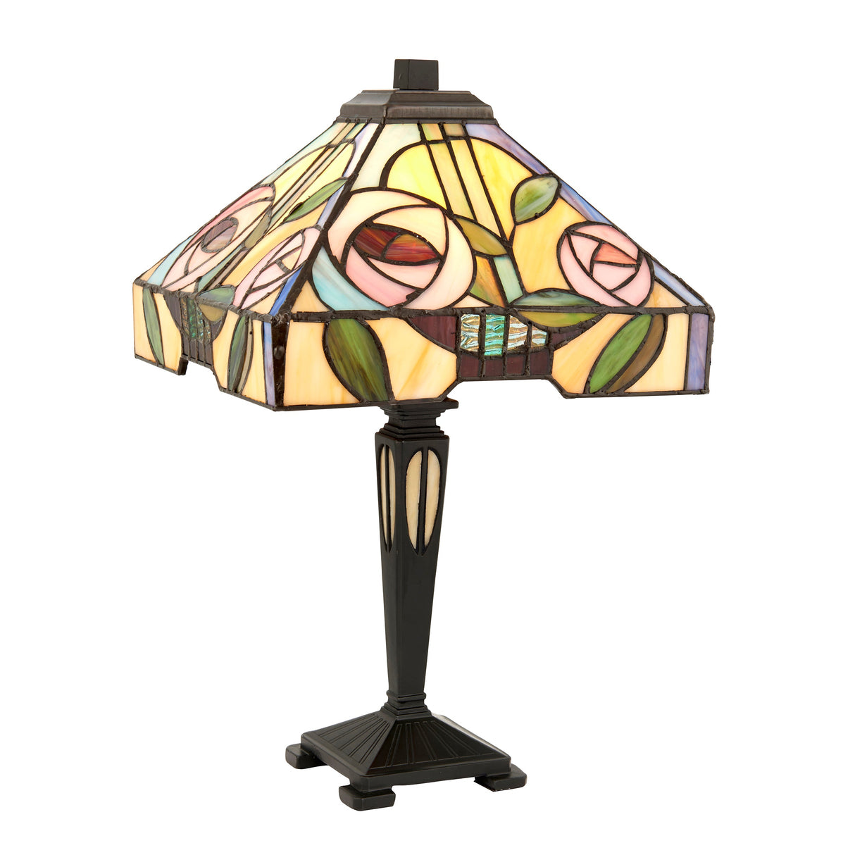 Tiffany Willow Small Table Lamp – from Amos Lighting + Home