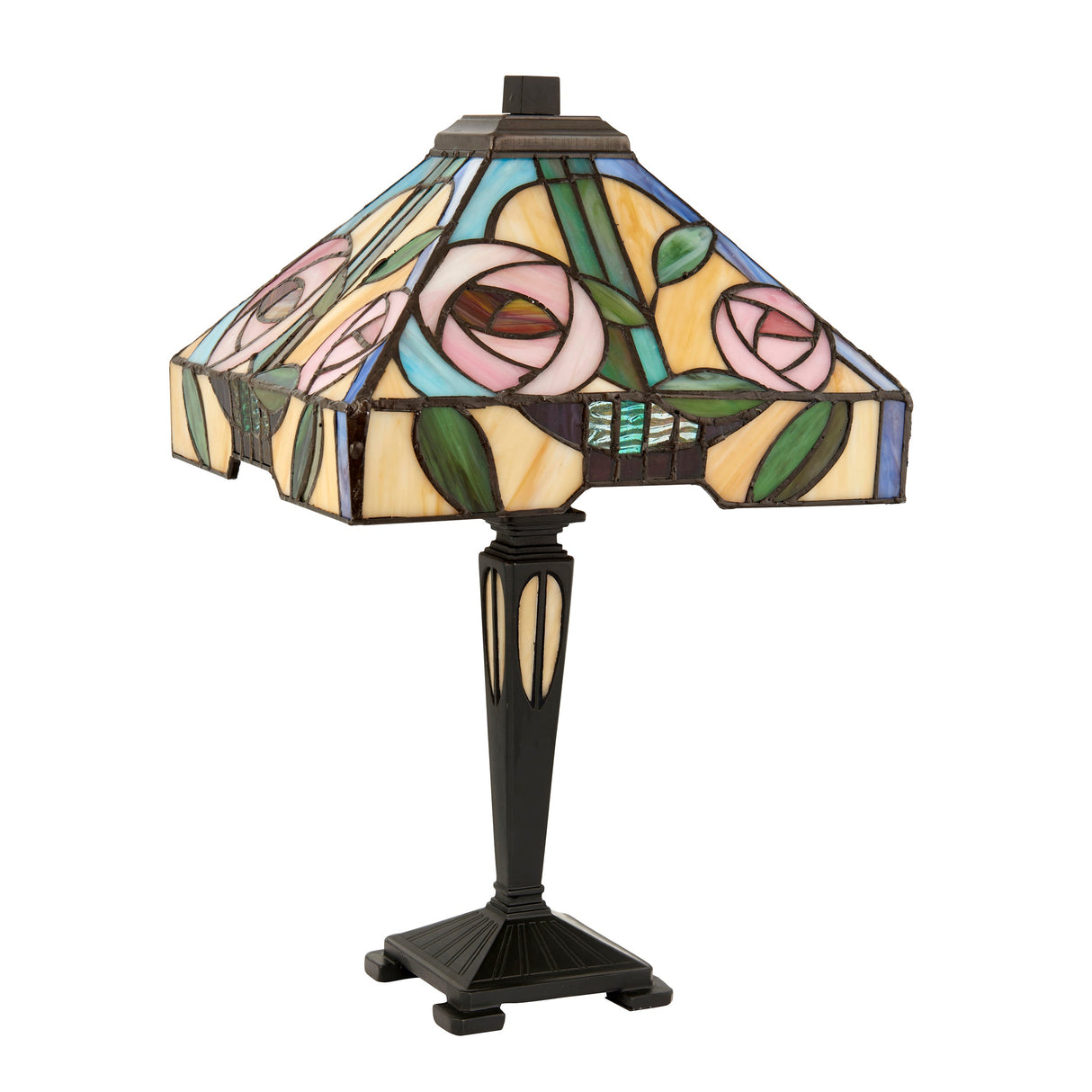 Tiffany Willow Small Table Lamp – from Amos Lighting + Home