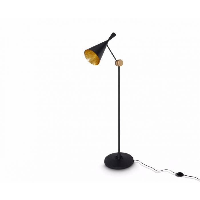 Tom Dixon Beat Floor Black – from Amos Lighting + Home