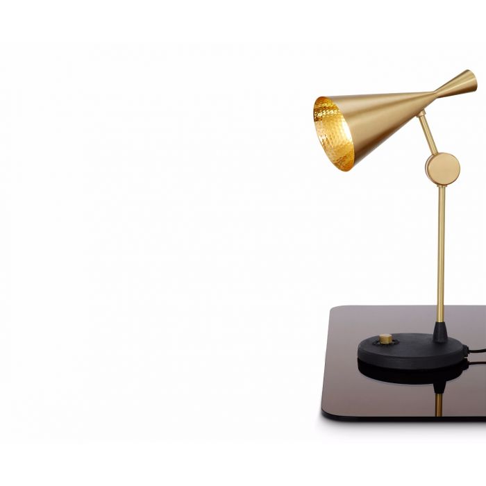 Tom Dixon Beat Table Brass – from Amos Lighting + Home