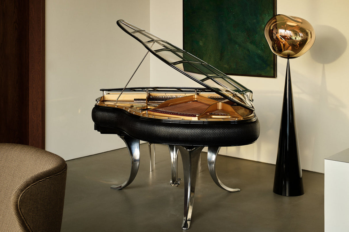 Tom Dixon Melt Cone Fat LED Floor Lamp Gold – from Amos Lighting + Home