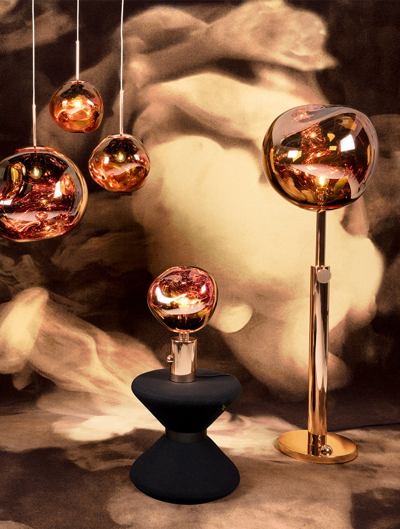 Tom Dixon Melt LED Large Copper – from Amos Lighting + Home