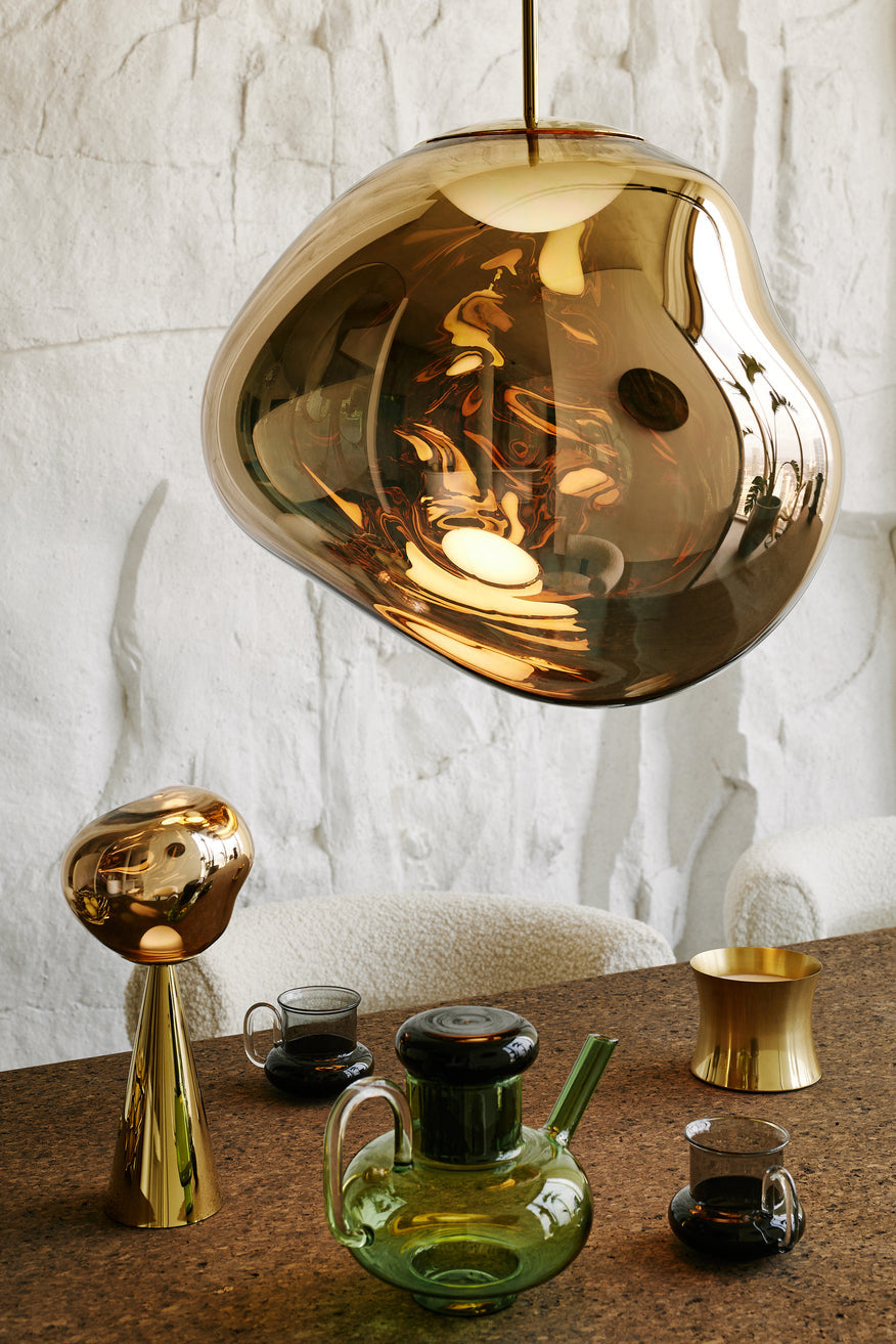 Tom Dixon Melt Portable Rechargeable Table Lamp Gold – from Amos Lighting + Home