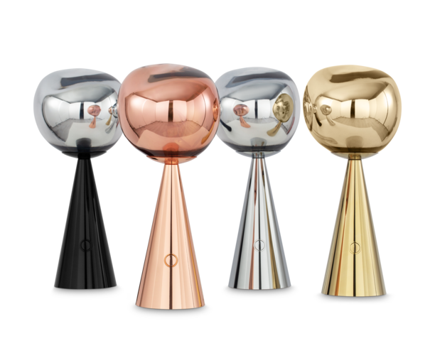 Tom Dixon Melt Portable Rechargeable Table Lamp Black – from Amos Lighting + Home