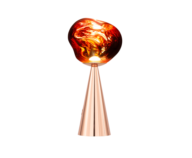 Tom Dixon Melt Portable Rechargeable Table Lamp Copper – from Amos Lighting + Home