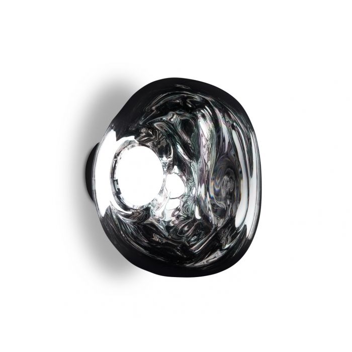 Tom Dixon Mini Melt Surface LED Chrome – from Amos Lighting + Home