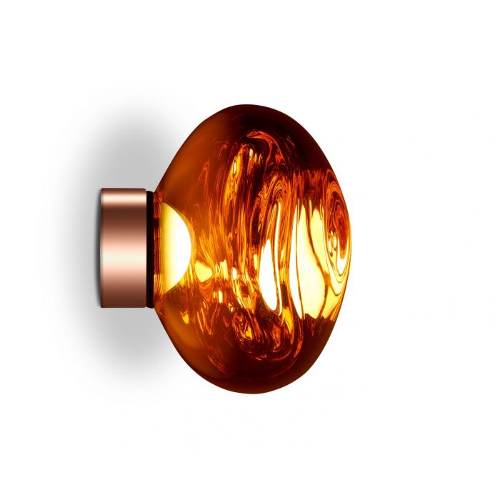 Tom Dixon Mini Melt Surface LED Copper – from Amos Lighting + Home