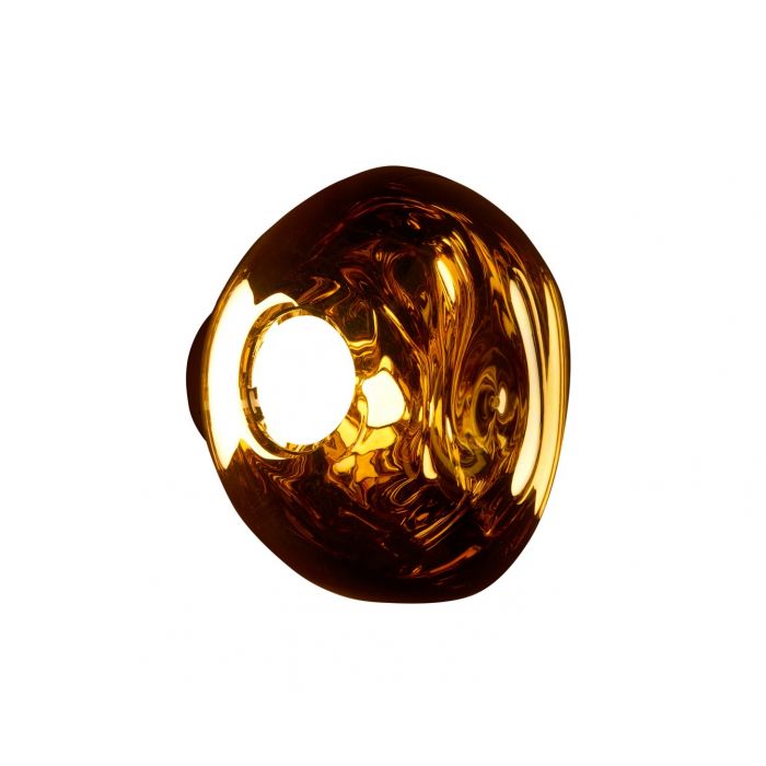 Tom Dixon Mini Melt Surface LED Gold – from Amos Lighting + Home