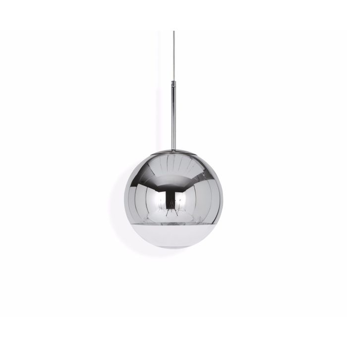 Tom Dixon Mirror Ball Pendant Chrome 25cm – from Amos Lighting + Home
