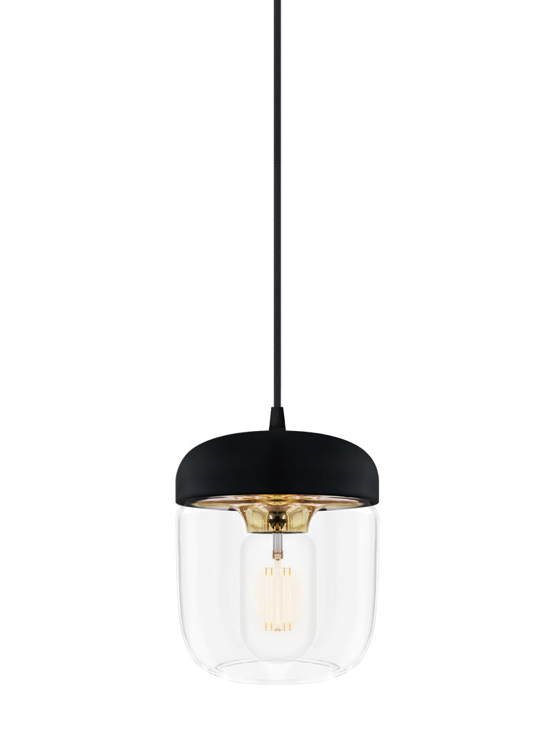 Umage Acorn Black & Polished Brass – from Amos Lighting + Home