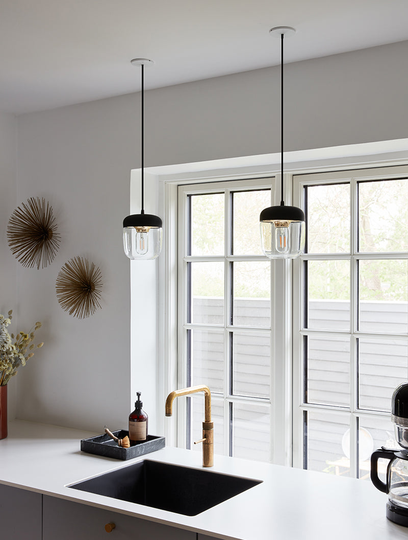 Umage Acorn Black & Polished Brass – from Amos Lighting + Home