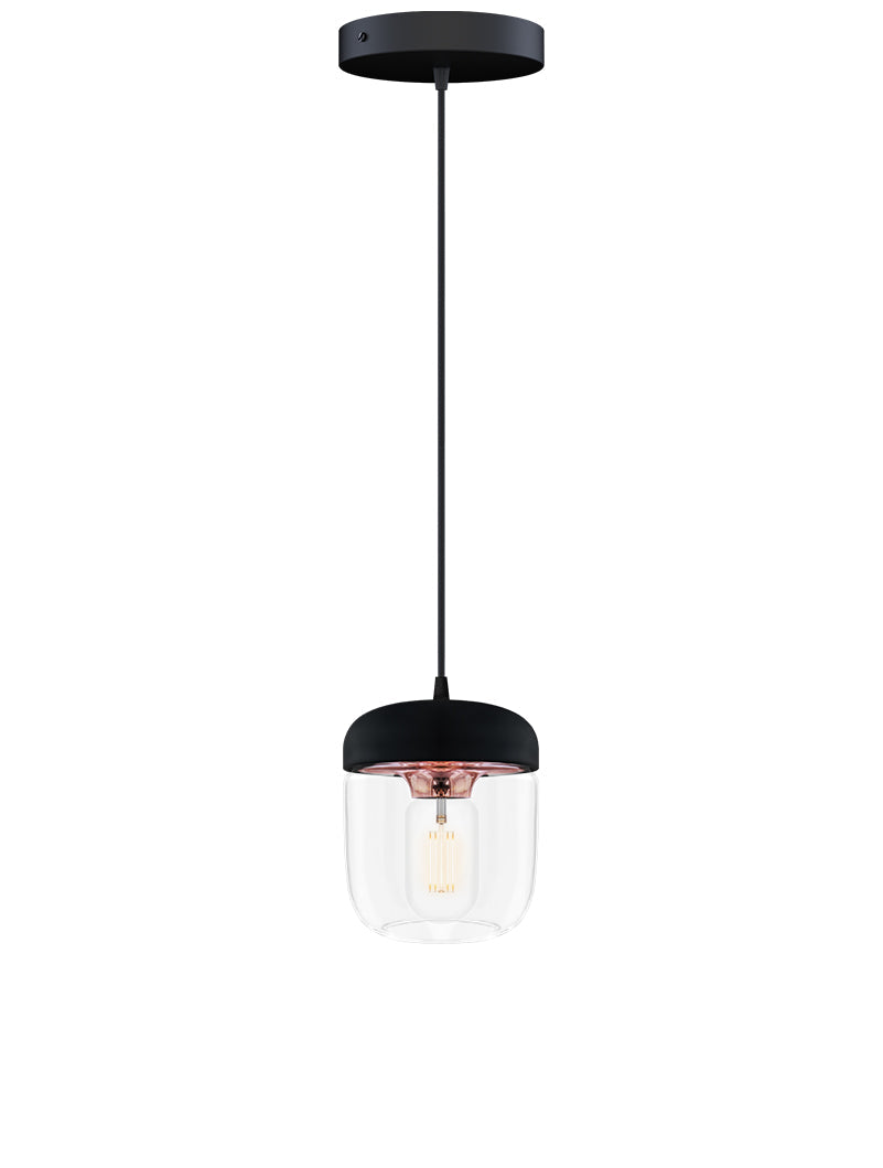Umage Acorn Black & Polished Copper – from Amos Lighting + Home