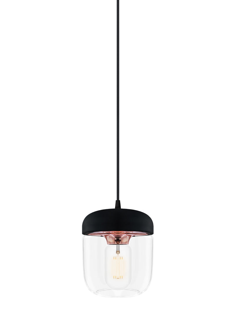 Umage Acorn Black & Polished Copper – from Amos Lighting + Home