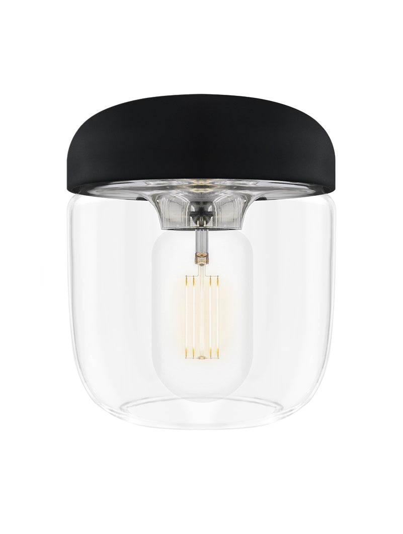 Umage Acorn Black & Polished Steel – from Amos Lighting + Home