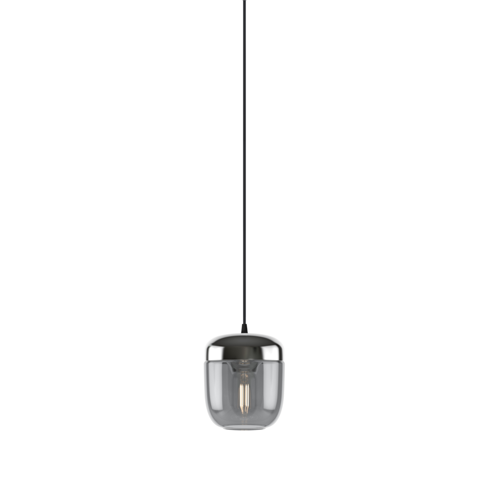Umage Acorn Smoked Glass & Steel – from Amos Lighting + Home