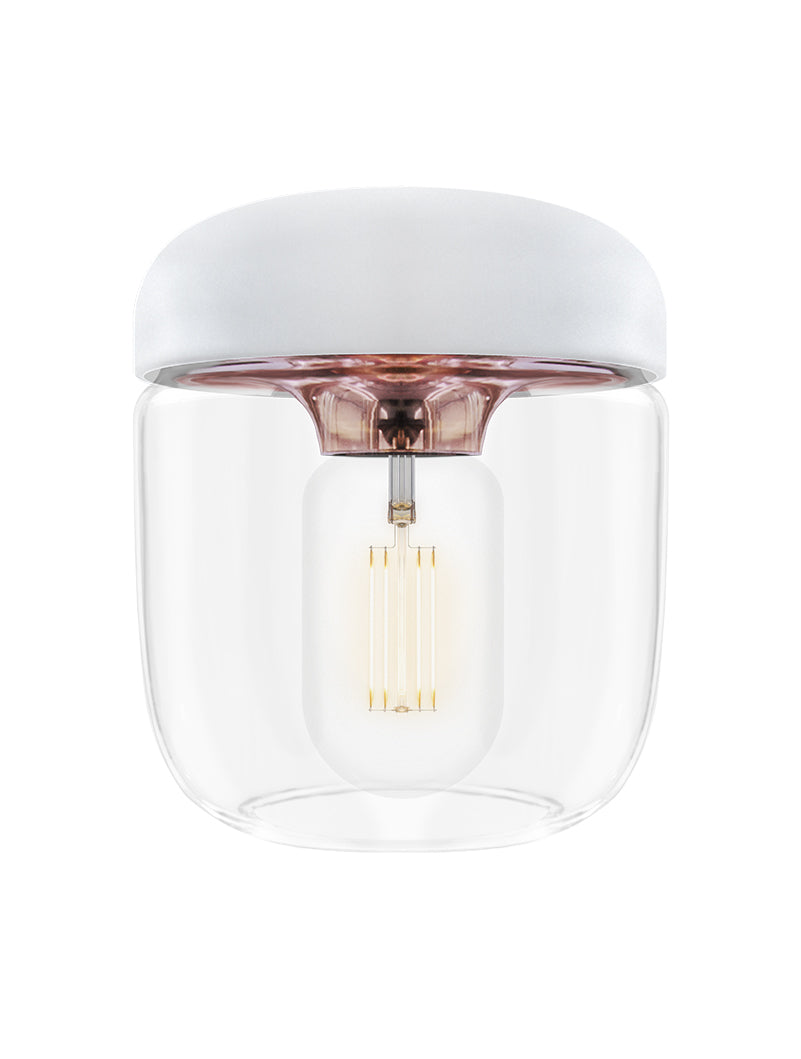 Umage Acorn White & Polished Copper – from Amos Lighting + Home