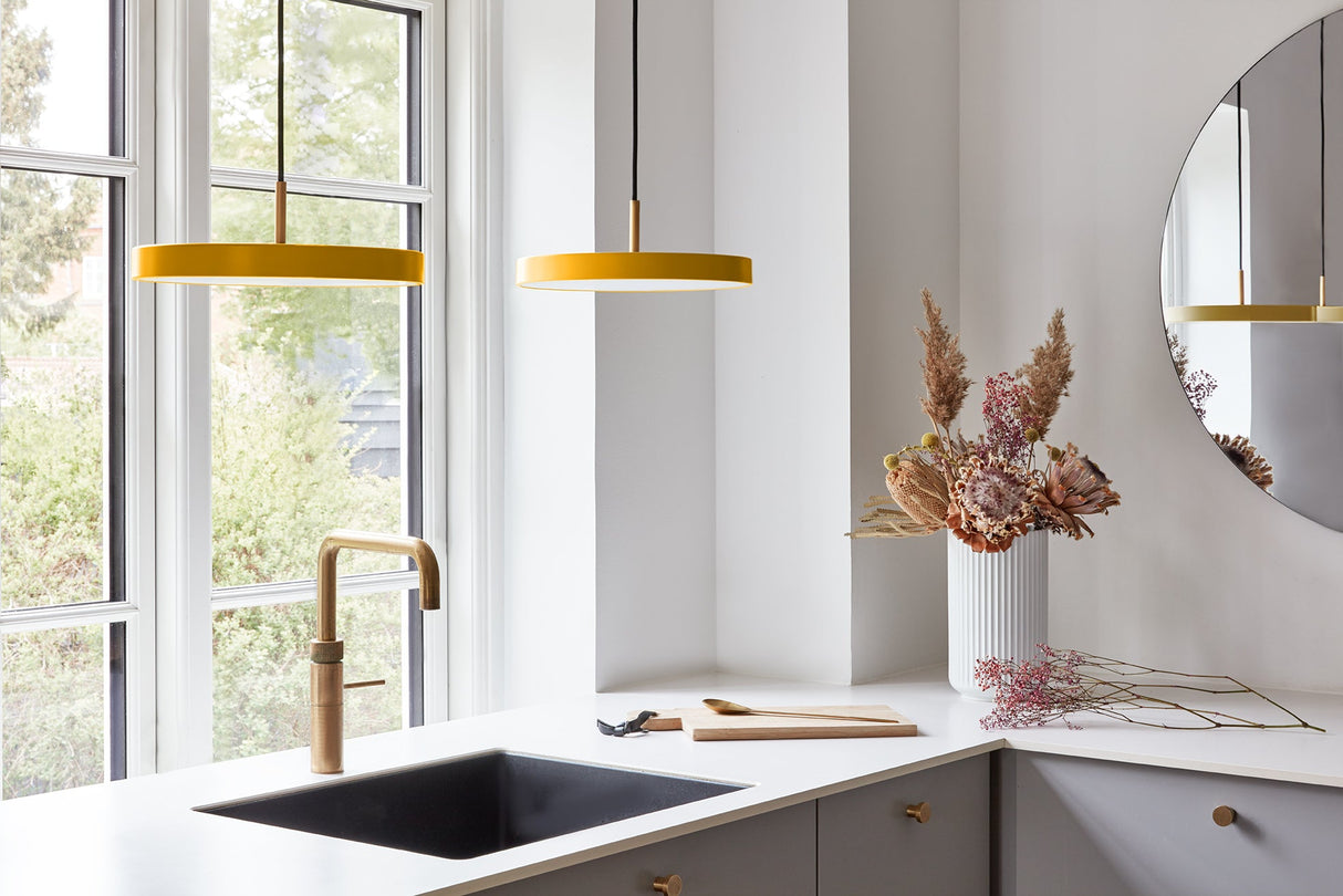 Umage Asteria Mini Pendant-Brass Top – from Amos Lighting + Home