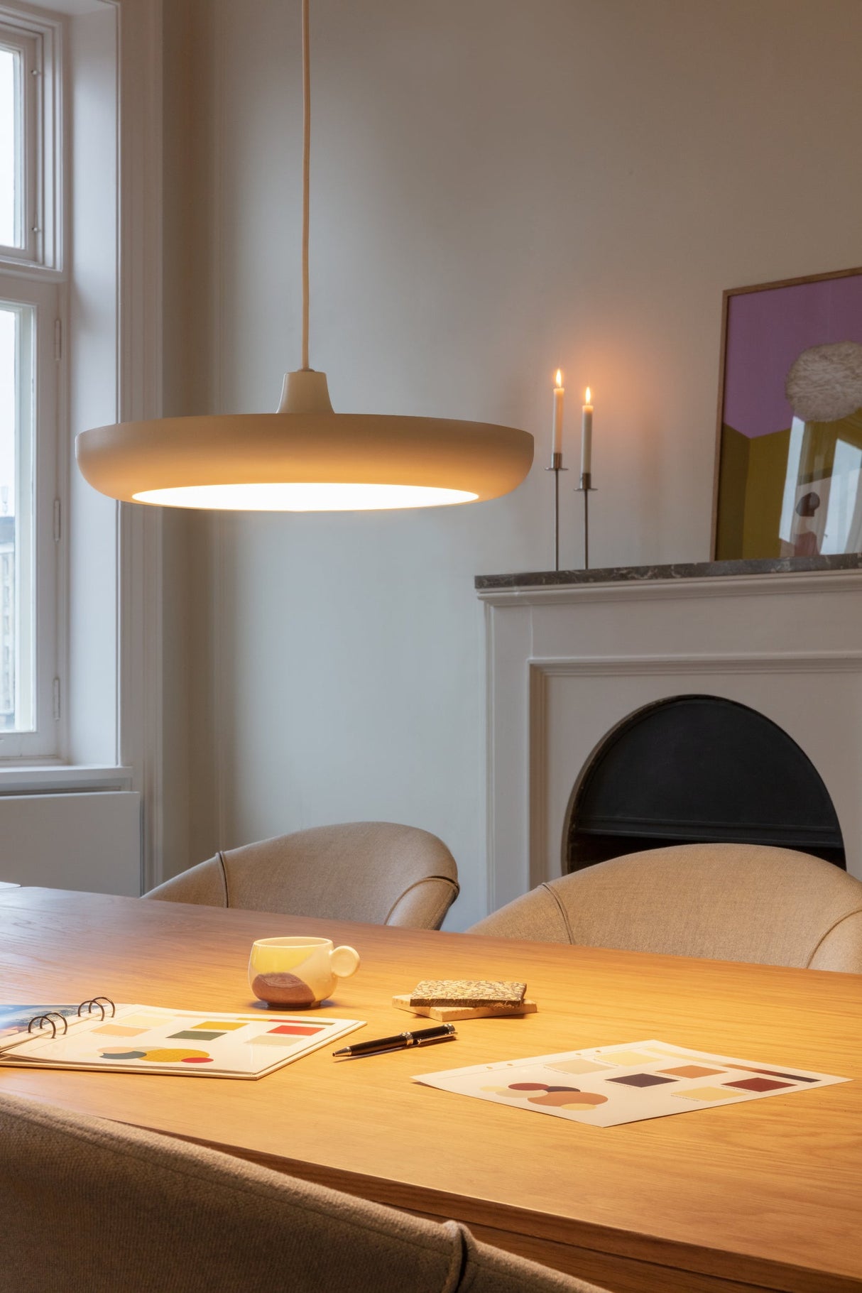 Umage Cassini Pendant Medium, White – from Amos Lighting + Home