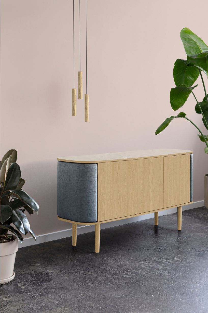 Umage Chimes Cluster 3 Pendant, Oak – from Amos Lighting + Home