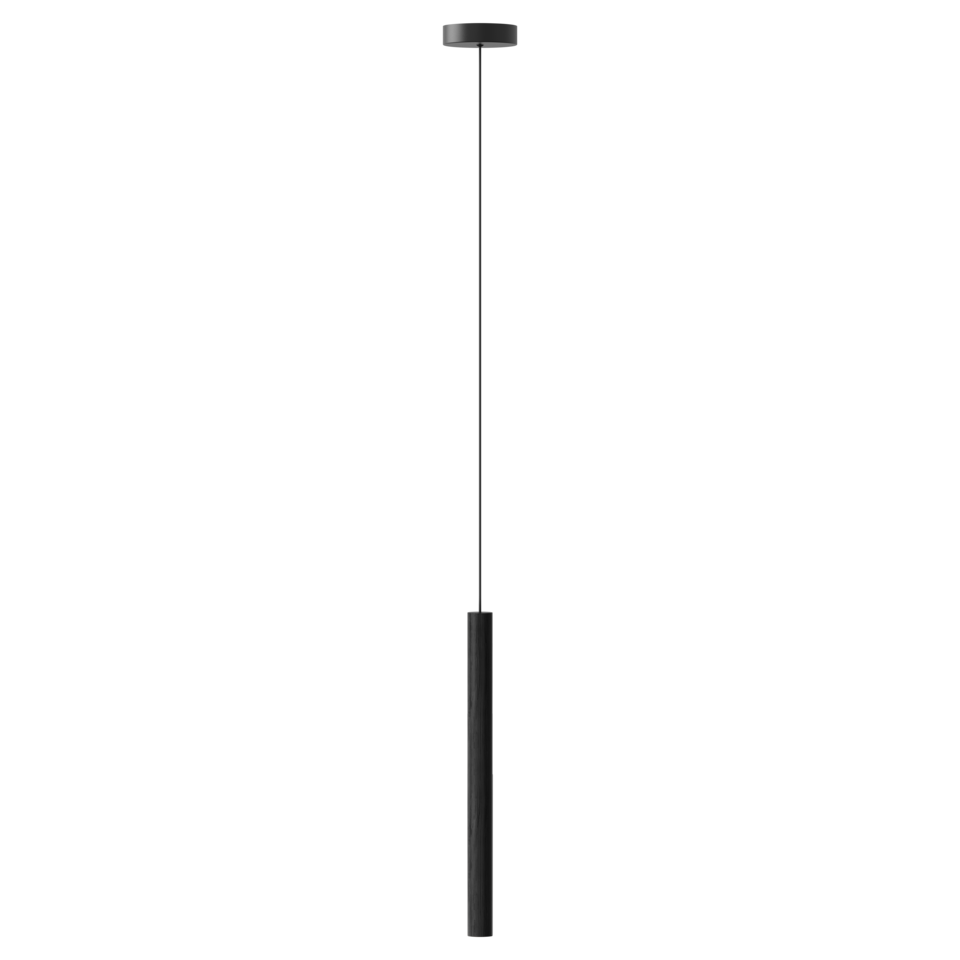 Umage Chimes Tall Pendant, Black Oak – from Amos Lighting + Home